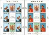 Belize 1981  Hochzeit von Prinz Charles und Lady Diana