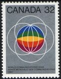 Canada 1983  Weltkommunikationsjahr