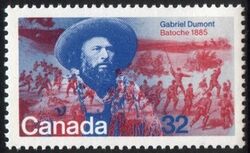 Canada 1985  Jahrestag der Nordwest-Rebellion