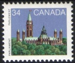 Canada 1985  Freimarken: Parlamentsgebäude