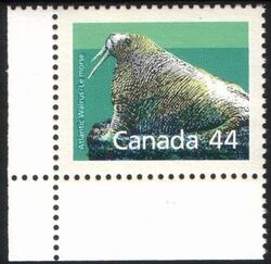 Canada 1989  Freimarken: Sugetiere - Walro