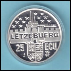 Luxemburg - 1997  25 ECU  Groherzog Adolf