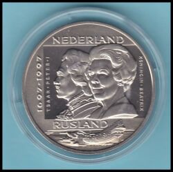 Nederland - 1997  10 ECU  300 Jahre Nederland/Rußland