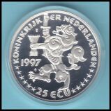 Nederland - 1997  25 ECU  300 Jahre Nederland/Rußland