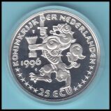 Nederland - 1996  25 ECU  Jacob van Campen