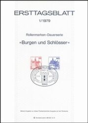 1979  Amtliche Ersttagsblätter im kompl. Jahrgang