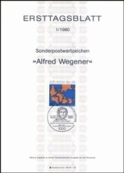 1980  Amtliche Ersttagsblätter im kompl. Jahrgang