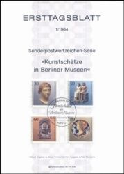 1984  Amtliche Ersttagsblätter im kompl. Jahrgang