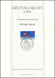 1978  Amtliche Ersttagsblätter im kompl. Jahrgang