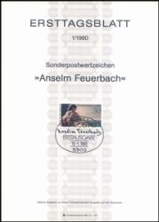 1980  Amtliche Ersttagsblätter im kompl. Jahrgang
