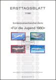 1980  Amtliche Ersttagsblätter im kompl. Jahrgang