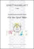 1984  Amtliche Ersttagsblätter im kompl. Jahrgang
