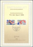 1989  Amtliche Ersttagsblätter im kompl. Jahrgang