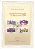 1989  Amtliche Ersttagsblätter im kompl. Jahrgang