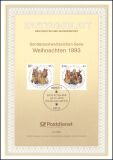 1993  Amtliche Ersttagsblätter im kompl. Jahrgang