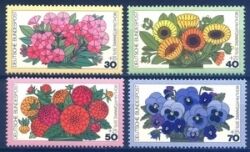 1976  Wohlfahrt: Gartenblumen