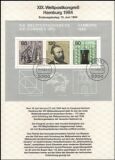 1984  Deutsche Post Jahrespostkalender - Sonderblätter