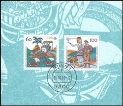 1992  Deutsche Post Jahrespostkalender - Sonderbltter