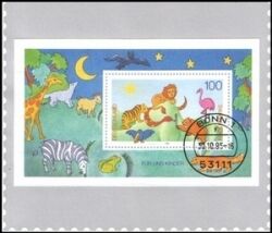 1995  Deutsche Post Jahrespostkalender - Sonderblätter