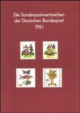 1981  Jahrbuch der Deutschen Bundespost SP