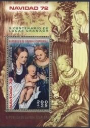 1972  Weihnachten : Madonnengemälde