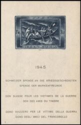 1945  Schweizer Spende an die Kriegsgeschädigten