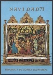 1973  Weihnachten: Gemälde "Anbetung der Könige"
