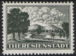 1943  Theresienstadt Zulassungsmarke