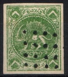 Iran 1875 - Freimarke: Wappenzeichnung Michel Nummer 12