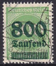 1923  Freimarke mit Überdruck