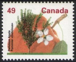 Canada 1992  Freimarke: Obstbume - Apfelbaum