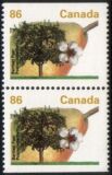 Canada 1992  Freimarke: Obstbäume aus MH