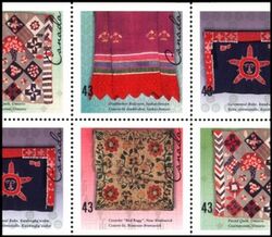 Canada 1993  Handgearbeitete Textilien