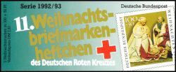 1992  Deutsches Rotes Kreuz - 11. Weihnachtsmarkenheftchen