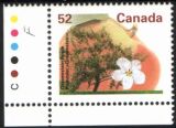 Canada 1995  Freimarke: Obstbäume - Apfel