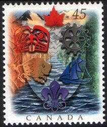 Canada 1996  Genealogie und Heraldik