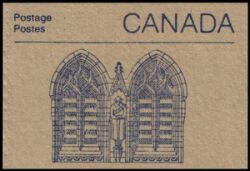Canada 1988  Parlamentsgebäude - Markenheftchen