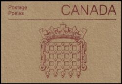 Canada 1989  Parlamentsgebäude - Markenheftchen