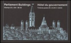 Canada 1985  Parlamentsgebäude - Markenheftchen