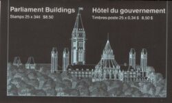 Canada 1986  Parlamentsgebäude - Markenheftchen
