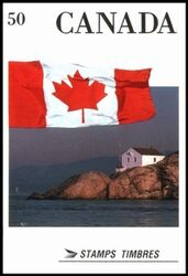 Canada 1990  Staatsflagge - Markenheftchen