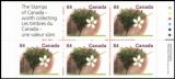 Canada 1991  Obstbäume - Markenheftchen