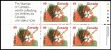 Canada 1994  Obstbäume - Markenheftchen