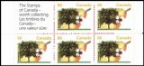 Canada 1993  Obstbäume - Markenheftchen