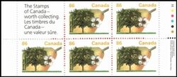 Canada 1994  Obstbäume - Markenheftchen