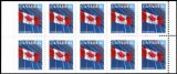Canada 1995  Staatsflagge - Markenheftchen