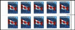 Canada 1995  Staatsflagge - Markenheftchen