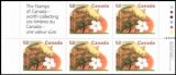 Canada 1995  Obstbäume - Markenheftchen