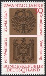 1969  20 Jahre Bundesrepublik Deutschland