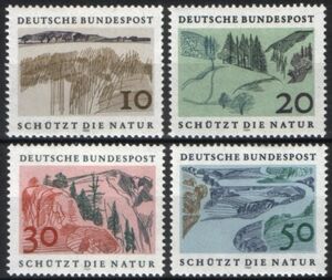 Briefmarke Vatikanstadt Hbl10 – 1995 Europäisches Naturschutzjahr, Postfrisch MNH – Sammlerqualität